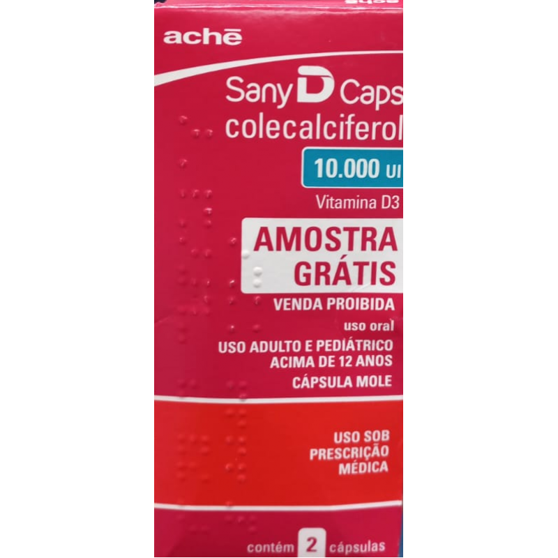 SANY D COLECALCIFEROL 10.000UI 2 CÁPSULAS